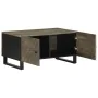 Mesa de centro madera maciza de mango negra 80x50x40 cm by , Coffee table - Ref: Foro24-4017689, Price: 107,24 €, Discount: %