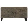 Mesa de centro madera maciza de mango negra 80x50x40 cm by , Coffee table - Ref: Foro24-4017689, Price: 107,24 €, Discount: %