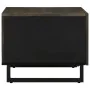 Mesa de centro madera maciza de mango negra 80x50x40 cm by , Coffee table - Ref: Foro24-4017689, Price: 107,24 €, Discount: %
