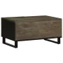 Mesa de centro madera maciza de mango negra 80x50x40 cm by , Coffee table - Ref: Foro24-4017689, Price: 107,24 €, Discount: %