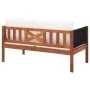 2-seater garden sofa in solid acacia wood by vidaXL, Outdoor sofas - Ref: Foro24-46341, Price: 208,42 €, Discount: %