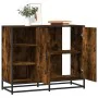 Aparador madera de ingeniería roble ahumado 92x35x76 cm de , Aparadores - Ref: Foro24-849021, Precio: 108,61 €, Descuento: %
