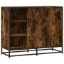 Aparador madera de ingeniería roble ahumado 92x35x76 cm de , Aparadores - Ref: Foro24-849021, Precio: 108,61 €, Descuento: %
