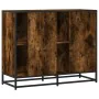 Aparador madera de ingeniería roble ahumado 92x35x76 cm de , Aparadores - Ref: Foro24-849021, Precio: 108,61 €, Descuento: %