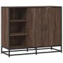 Aparador de madera de ingeniería marrón roble 92x35x76 cm by , Sideboards - Ref: Foro24-849023, Price: 116,18 €, Discount: %