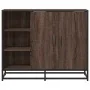 Aparador de madera de ingeniería marrón roble 92x35x76 cm by , Sideboards - Ref: Foro24-849023, Price: 116,18 €, Discount: %