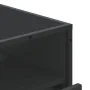 Cajonera de madera contrachapada negro 70x41x83,5 cm de , Cajoneras - Ref: Foro24-849089, Precio: 120,71 €, Descuento: %