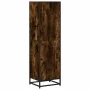Estantería madera ingeniería color roble ahumado 40x35x139 cm by , Bookcases and shelves - Ref: Foro24-849126, Price: 75,17 €...