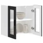 Armario de pared para cocina con puerta de cristal Porto negro von , Küchenschränke - Ref: Foro24-854148, Preis: 68,04 €, Rab...