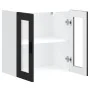 Armario de pared para cocina con puerta de cristal Porto negro von , Küchenschränke - Ref: Foro24-854148, Preis: 68,04 €, Rab...
