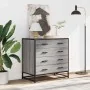 Cajonera de madera contrachapada gris sonoma 70x41x70 cm von , Schubladen - Ref: Foro24-849082, Preis: 113,73 €, Rabatt: %