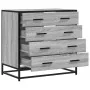Cajonera de madera contrachapada gris sonoma 70x41x70 cm von , Schubladen - Ref: Foro24-849082, Preis: 113,73 €, Rabatt: %