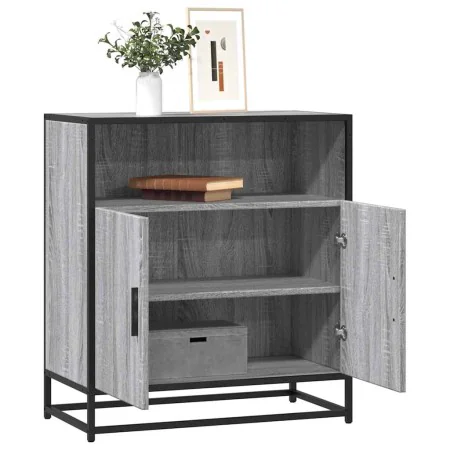 Aparador madera ingeniería gris sonoma 68x35x76 cm by , Sideboards - Ref: Foro24-849002, Price: 80,43 €, Discount: %