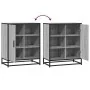Aparador madera de ingeniería gris sonoma 62x35x76 cm von , Sideboards - Ref: Foro24-848997, Preis: 81,48 €, Rabatt: %