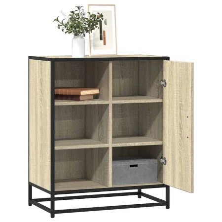 Aparador de madera contrachapada roble sonoma 62x35x76 cm de , Aparadores - Ref: Foro24-848995, Precio: 79,10 €, Descuento: %
