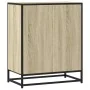 Aparador de madera contrachapada roble sonoma 62x35x76 cm de , Aparadores - Ref: Foro24-848995, Precio: 79,10 €, Descuento: %