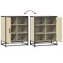 Aparador de madera contrachapada roble sonoma 62x35x76 cm de , Aparadores - Ref: Foro24-848995, Precio: 79,10 €, Descuento: %
