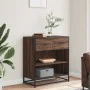 Aparador madera ingeniería roble marrón 68x35x76 cm by , Sideboards - Ref: Foro24-848988, Price: 101,43 €, Discount: %