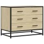 Cajonera de madera contrachapada color roble sonoma 70x41x56 cm de , Cajoneras - Ref: Foro24-849075, Precio: 90,30 €, Descuen...