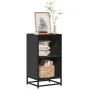 Estantería madera ingeniería negra 40x35x76 cm von , Bücherregale und Regale - Ref: Foro24-849094, Preis: 56,54 €, Rabatt: %