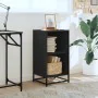 Estantería madera ingeniería negra 40x35x76 cm von , Bücherregale und Regale - Ref: Foro24-849094, Preis: 56,54 €, Rabatt: %