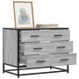 Cajonera de madera contrachapada gris sonoma 70x41x56 cm von , Schubladen - Ref: Foro24-849077, Preis: 96,67 €, Rabatt: %