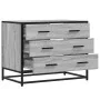 Cajonera de madera contrachapada gris sonoma 70x41x56 cm von , Schubladen - Ref: Foro24-849077, Preis: 96,67 €, Rabatt: %