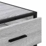 Cajonera de madera contrachapada gris sonoma 70x41x56 cm von , Schubladen - Ref: Foro24-849077, Preis: 96,67 €, Rabatt: %