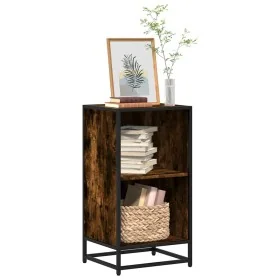 Estantería madera ingeniería color roble ahumado 40x35x76 cm by , Bookcases and shelves - Ref: Foro24-849096, Price: 58,46 €,...