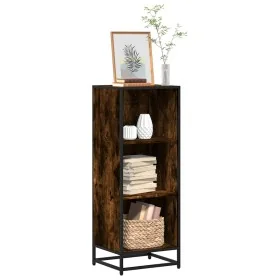 Estantería madera ingeniería color roble ahumado 40x35x107,5 cm by , Bookcases and shelves - Ref: Foro24-849111, Price: 75,08...