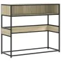 Mesa consola de madera de ingeniería roble Sonoma 90x35x80 cm by , Side tables - Ref: Foro24-849170, Price: 70,87 €, Discount: %
