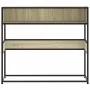 Mesa consola de madera de ingeniería roble Sonoma 90x35x80 cm by , Side tables - Ref: Foro24-849170, Price: 70,87 €, Discount: %