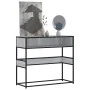 Mesa consola madera de ingeniería gris Sonoma 90x35x80 cm by , Side tables - Ref: Foro24-849172, Price: 65,63 €, Discount: %