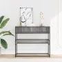 Mesa consola madera de ingeniería gris Sonoma 90x35x80 cm by , Side tables - Ref: Foro24-849172, Price: 65,63 €, Discount: %