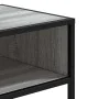 Mesa consola madera de ingeniería gris Sonoma 90x35x80 cm by , Side tables - Ref: Foro24-849172, Price: 65,63 €, Discount: %