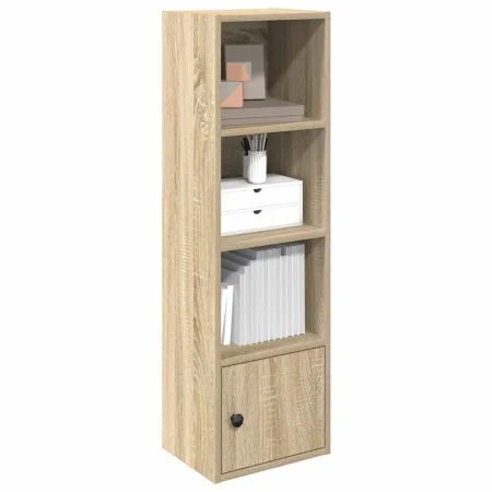 Estantería de madera de ingeniería roble sonoma 31x24x102 cm de , Librerías y estanterías - Ref: Foro24-860339, Precio: 50,60...