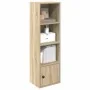 Estantería de madera de ingeniería roble sonoma 31x24x102 cm de , Librerías y estanterías - Ref: Foro24-860339, Precio: 50,60...