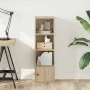 Estantería de madera de ingeniería roble sonoma 31x24x102 cm de , Librerías y estanterías - Ref: Foro24-860339, Precio: 50,60...