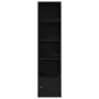 Estantería de madera de ingeniería roble negro 31x24x127 cm de , Librerías y estanterías - Ref: Foro24-860347, Precio: 56,48 ...