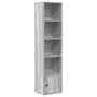 Estantería madera de ingeniería gris sonoma 31x24x127 cm by , Bookcases and shelves - Ref: Foro24-860351, Price: 54,52 €, Dis...