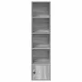 Estantería madera de ingeniería gris sonoma 31x24x127 cm by , Bookcases and shelves - Ref: Foro24-860351, Price: 54,52 €, Dis...