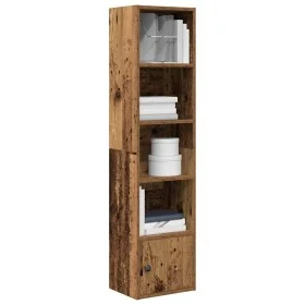 Estantería madera de ingeniería color envejecido 31x24x127 cm by , Bookcases and shelves - Ref: Foro24-860353, Price: 53,13 €...