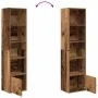 Estantería madera de ingeniería color envejecido 31x24x127 cm von , Bücherregale und Regale - Ref: Foro24-860353, Preis: 53,1...