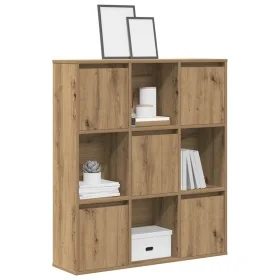 Estantería de madera de ingeniería roble artisan 89x24x101,5 cm von , Bücherregale und Regale - Ref: Foro24-860408, Preis: 93...