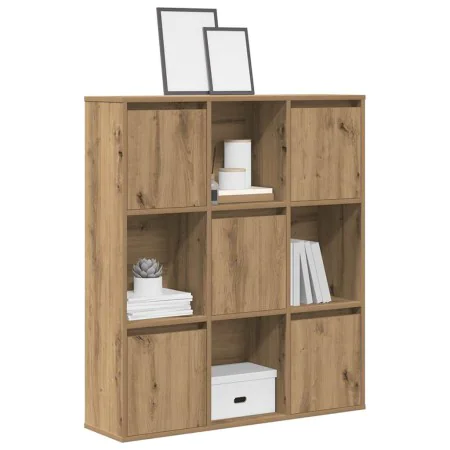 Estantería de madera de ingeniería roble artisan 89x24x101,5 cm von , Bücherregale und Regale - Ref: Foro24-860408, Preis: 95...