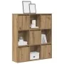 Estantería de madera de ingeniería roble artisan 89x24x101,5 cm von , Bücherregale und Regale - Ref: Foro24-860408, Preis: 95...