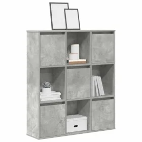 Estantería de madera de ingeniería gris hormigón 89x24x101,5 cm von , Bücherregale und Regale - Ref: Foro24-860403, Preis: 93...