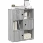 Estantería madera de ingeniería gris sonoma 60x24x76,5 cm von , Bücherregale und Regale - Ref: Foro24-860387, Preis: 66,45 €,...