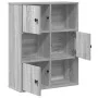 Estantería madera de ingeniería gris sonoma 60x24x76,5 cm von , Bücherregale und Regale - Ref: Foro24-860387, Preis: 66,45 €,...