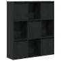 Estantería de madera de ingeniería roble negro 89x24x101,5 cm by , Bookcases and shelves - Ref: Foro24-860401, Price: 97,42 €...